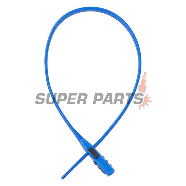 Заключващо устройство за каска -OXFORD- Combi Zip Lock 470mm, синьо