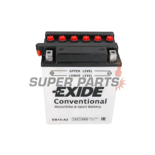 Акумулатор -EXIDE- YB14-A2, 14Ah 12V