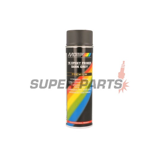 Грунд спрей -MOTIP- епоксиден, сив, висококачествен, 500ml
