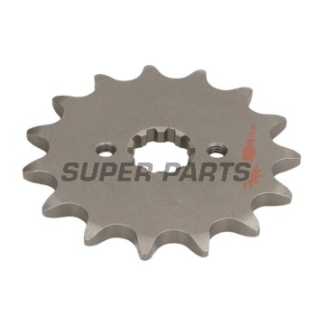 Преден пиньон -JT- JTF430,15, 15 зъба, Kawasaki KX 250 2004-2005, Suzuki GS 300 1982-1985, GSX 250 1982-1983, GT 250 1979-1985, RM-Z 250 2004-2006