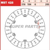 Спирачен диск -TRW- MST428, 316mm, Honda ST 1300 Pan European / ABS (2002-2013)