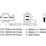 Реле за зареждане -DZE- реле-регулатор, 12V, 35A, KTM ENDURO, SMC, SUPER ENDURO, SUPERMOTO 690/950/990 2005-2013