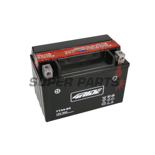 Акумулатор -4 RIDE- YTX9-BS 4RIDE, 8Ah 12V