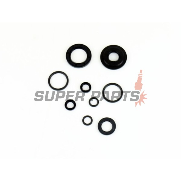 Комплект семеринги за двигател -ATHENA- Honda FES 125 2007-2010, FES 150 2007-2009, NES 125/150 2000-2001, PES 125/150 2006-2010, PS 125 2006-2010, SH 125/150 2001-2012, Keeway Outlook 125/150 2007-2011