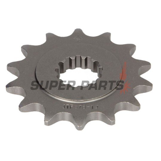 Преден пиньон -JT- JTF578,14, 14 зъба, Yamaha FZR 400 1988, 1990-1995, XTZ 750 1990-1998