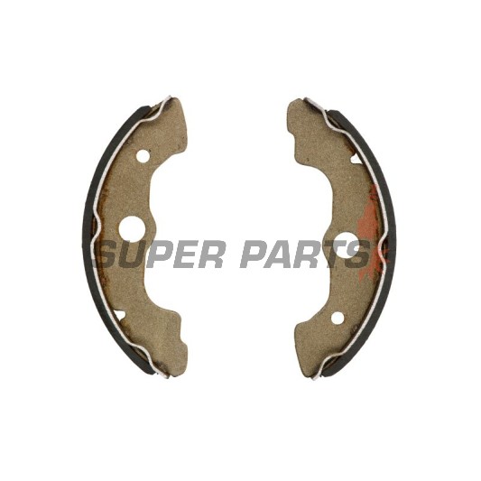 Накладки (челюст) -TRW- MCS837, 160x30mm, Honda TRX Fourtrax 70 / 300FW / 350 / 400 Rancher-Foreman / 450 Foreman / 500FA / 650 Rincon (1986-2009)