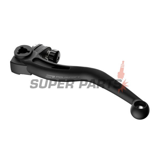 Ръчка за съединител -POLISPORT- черен, non-breakable, GAS GAS EC; HUSQVARNA TE 125-450 2021-2024