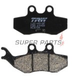 Накладки -TRW- MCB734, Aprilia SX/Tuono 50, Beta Alp, CPI GTS, Derbi GP1/Mulhacen/Senda, Gas Gas Pampera, KTM EXC 125, Malaguti Madison, Peugeot Elyseo/Elystar/Satelis, Piaggio Beverly/GT, Yamaha DT/TZR/XT (1999-2018)