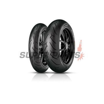 Задна шосейна гума -PIRELLI MOTOR- 190/55ZR17, DIABLO ROSSO II