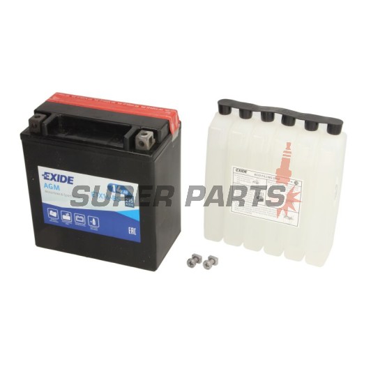 Акумулатор -EXIDE- YTX16-BS, 14Ah 12V