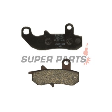 Накладки -FERODO- FDB607P, Suzuki DR/RGV - DR650/650R/650RS/650RSE/650RE/650SE, DR750/800 Big, RGV250 - 250-800cc, 1989-2017