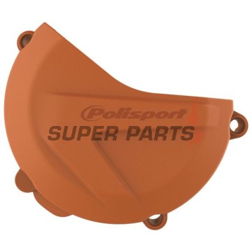 Предпазител за капак на съединителя -POLISPORT- оранжев, KTM EXC, SX, XC, XC-W 125/150/200 2016-2018
