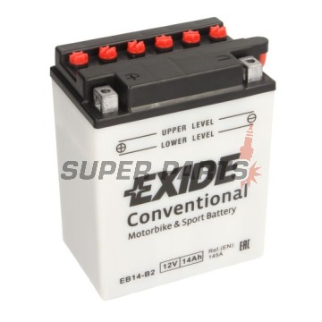 Акумулатор -EXIDE- YB14-B2, 14Ah 12V