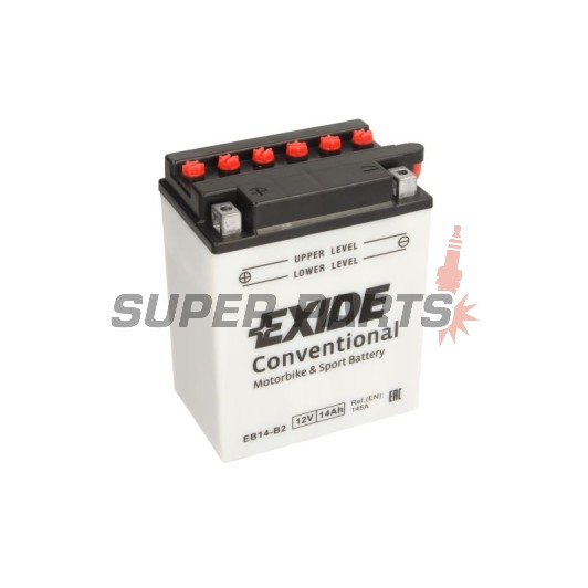 Акумулатор -EXIDE- YB14-B2, 14Ah 12V