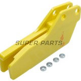 Водач за верига -POLISPORT- жълт, полиуретан, SUZUKI RM, RM-Z 125/250/450 2001-2017