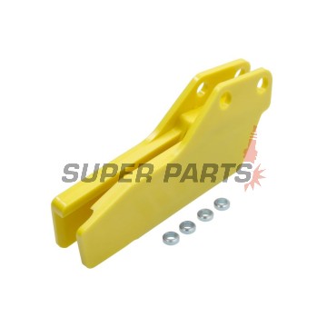 Водач за верига -POLISPORT- жълт, полиуретан, SUZUKI RM, RM-Z 125/250/450 2001-2017