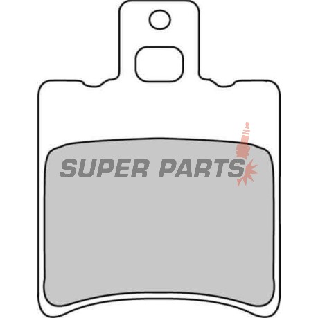 Накладки -FERODO- FDB889EF, Aprilia AF1 (1987-1991), RS/SR/Rally (1993-2006), Tuono/SX (2004-2007); Cagiva Aletta/Elefant/Dakar (1981-2000); KTM SX 60/65 (2000-2003); MBK Booster/Nitro/Ovetto (1994-2006); Yamaha Breeze (1995-2012); Piaggio DNA/GTX/Hexagon
