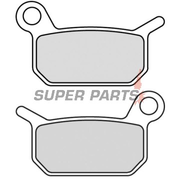 Накладки -FERODO- FDB2183SG, Husqvarna CR/SM 50 2011-2012; KTM GS/MX/SX/SXS 50/65/125 1986-2018; KTM Junior/Senior 50 2001-2003
