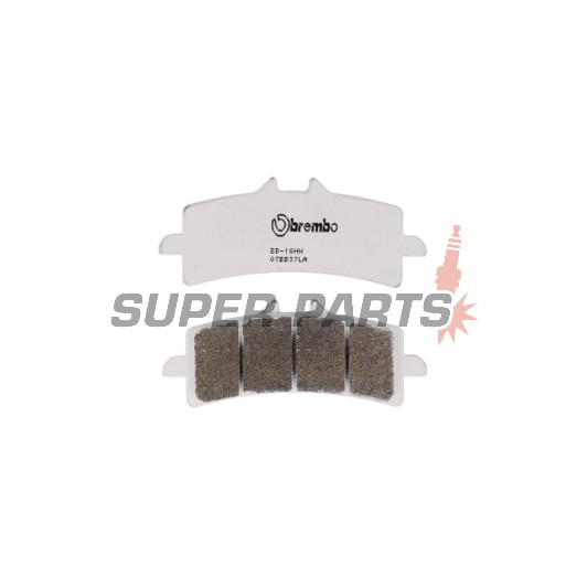 Накладки -BREMBO- 07BB37LA, Aprilia RSV4 / Ducati Panigale / BMW HP4 / KTM Super Duke / Suzuki GSX-R / Yamaha MT / Kawasaki Ninja H2