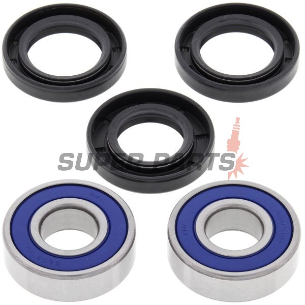 Колесен лагер комплект -ALL BALLS- BMW F 650 1999-2013, F 800 2012-2016, G 650 2008-2014, Kawasaki H2A 750 1973, H2B 750 1974, H2C 750 1975, KH 500 1974, KZ 1000 1979-1980, Z1 900 1973, Suzuki RGV 250 1997, Yamaha XT 600 1996-2000