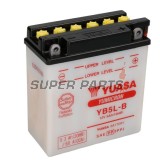 Акумулатор -YUASA- YB5L-B + ELEKTROLIT, 5Ah 12V
