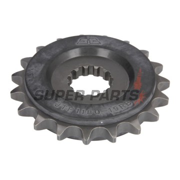 Преден пиньон -JT- JTF1180,19RB, 19 зъба, с гумен демпфер, Triumph Adventurer 900 1996-2001, Daytona 750/1000 1991-1995, Daytona 900/1200 1993-1997, Daytona 955 1997-2006, Legend 900 1998-2001, Speed Triple 1050 2005-2017, 2019