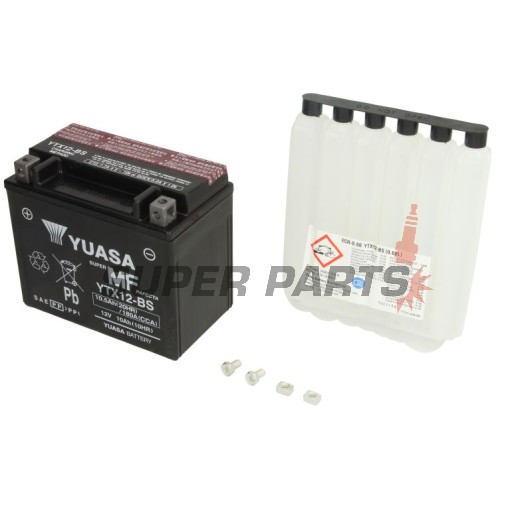 Акумулатор -YUASA- YTX12-BS, 11Ah 12V