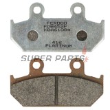 Накладки -FERODO- FDB452P, Honda CBR1000F (1987-1988), NX650 Dominator (1993-1994), RS125R (1988), VFR700F/Interceptor (1986-1987), VTZ250 (1988), XL400V Transalp (1992)