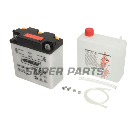 Акумулатор -4 RIDE- 6N11A-3A 4RIDE, 11Ah 6V