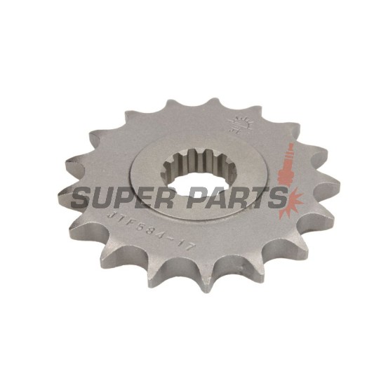 Преден пиньон -JT- JTF584,17, 17 зъба, Yamaha FZR 1000 1989-1995, FZR 750 1989-1992, GTS 1000 1993-2000, YZF 1000 1996-2002, YZF-R6 600 1999-2010