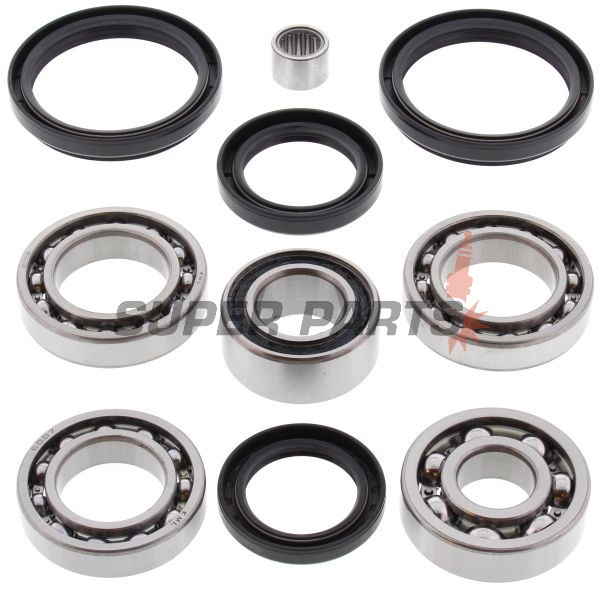 Ремонтен комплект за диференциал -ALL BALLS- Arctic Cat 300 2004, 366 2008-2011, 400 2004-2008, 2010-2014, 450 2010-2012, 500 2004-2009, 2013-2014, 550 2009-2014, 650 2004-2012, 686 2010, 700 2006-2015, Prowler 700 2008-2014