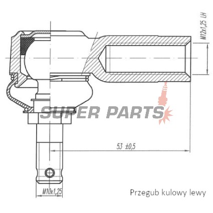 Външен кормилен накрайник -4 RIDE- Kawasaki KFX 700 2004-2009