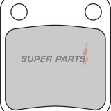 Накладки -FERODO- FDB250SG, Daelim Delfino/NS/Otello/S2/S-Five/History 50-250 1996-2010; Honda CG/CRF 125-150 2003-2016; Kawasaki Eliminator/KLX/KX/KVF/Prairie/Z 65-400 1997-2020; Suzuki DR 125/200 1985-2017; Yamaha YFM Big Bear 350 1999