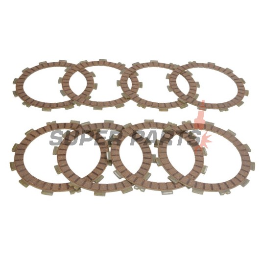 Съединител комплект (дискове) -FERODO- FCD0151, Honda CRF250R/X & 300X (2004-2017), KTM EXC-F 250 (2005-2013), KTM SX-F 250/250 4T (2005-2012), KTM SXS-F 250 (2006-2009), KTM XC-F 250 (2011-2012)