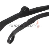Плъзгач за верига -POLISPORT- черен, полиуретан, KAWASAKI KX 250/450 2016-2020