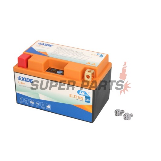 Акумулатор -EXIDE- ELTZ10S, 48Wh (4Ah), 12V, Lithium-ion