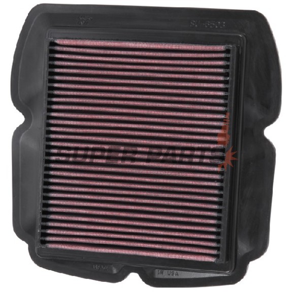 Въздушен филтър -K&N- SU-6503, Suzuki SV 650/650S/650A/650SA ABS, SV 1000/1000S, 2003-2010