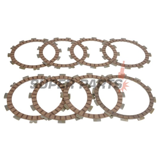 Съединител комплект (дискове) -FERODO- FCD0315, Suzuki Bandit 650 / GSX-F 600-750 / GR 650 1983-2006