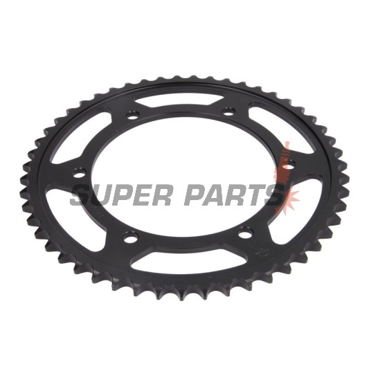 Заден пиньон -JT- JTR1847,51, 51 зъба, стоманен, Yamaha FZR 250 1989, FZR 400 1988-1995, SRX 600 1990-1994, TDR 125 1993-2002, TZR 125 1996-2000, TZR 80 1996, XT 250 2008-2018
