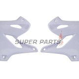 Предни странични пластмаси -POLISPORT- бели, YAMAHA YZ 125/250 2015-2021