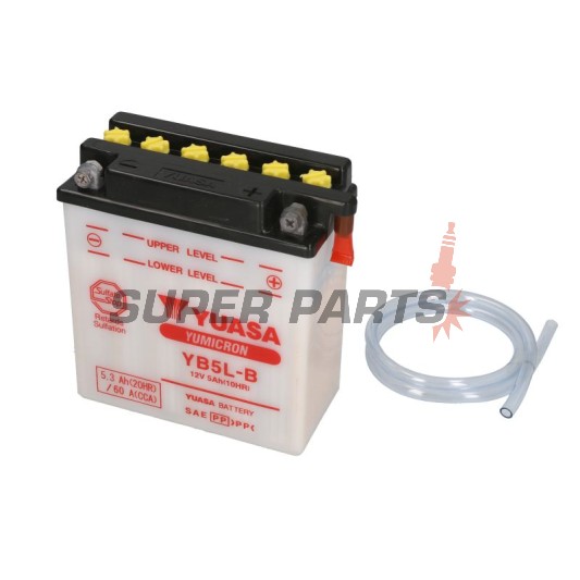 Акумулатор -YUASA- YB5L-B, 5Ah 12V