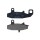 Накладки -FERODO- FDB606P, Honda VTZ250 Xelvis, Suzuki DR650/650R/RS/RSE/RE/SE, DR750S-800S Big (1988-1996)
