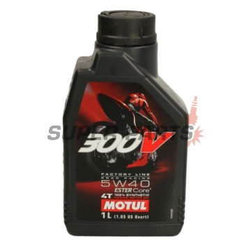 Двигателно масло -MOTUL- 300VFL 5W40 1L 104112, 5W40, пълна синтетика + естер, 1L