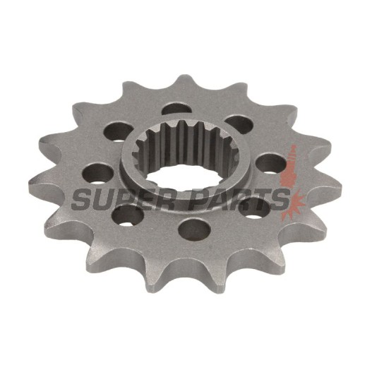 Преден пиньон -JT- JTF1904,15, 15 зъба, KTM RC8 1190 2008-2015, SM 990 2009-2013, SMR 990 2011, Super Adventure 1290 2014-2020, Super Duke 1290 2016-2019, Super Duke 990 2004-2013, Super Enduro 950 2006-2010, Supermoto 950 2005-2010