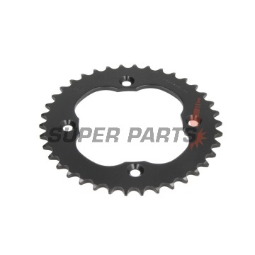 Заден пиньон -JT- JTR1760,38, 38 зъба, стоманен, Suzuki LT-R 450 2006-2010, LT-Z 400 2009-2012