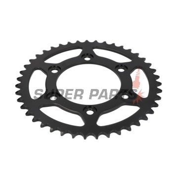 Заден пиньон -JT- JTR735,43, 43 зъба, стоманен, Ducati 851 851 1989-1992, 888 888 1993-1994, 900 900 1991-1997, 907 907 1991-1992, MH 900 2002, Monster 400 2001-2008, Monster 600 1994-2001, Monster 620 2002-2006, Monster 695 2007-2008