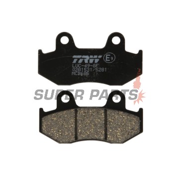 Накладки -TRW- MCB685, Honda CH125 Spacy, PS125i/150i, SES125/150 Dylan; Suzuki AN250/400 Burgman (1983-2013)