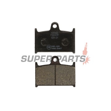 Накладки -FERODO- FDB557P, Suzuki Bandit 1200 / GSX-R / RF 900R, Triumph Daytona / Rocket III / Speed Triple / Sprint / TT / Thunderbird / Trophy, Yamaha FZR 750R 1988-2015