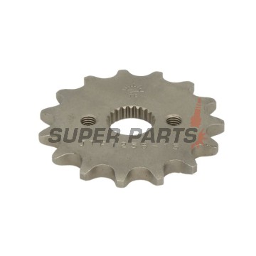 Преден пиньон -JT- JTF1256,15, 15 зъба, Honda CR 80 1987-2004, CR 85 2003-2007, CRF 50 2004-2016, CRF 70 2004-2012, XR 50 2000-2004, XR 70 2000-2003