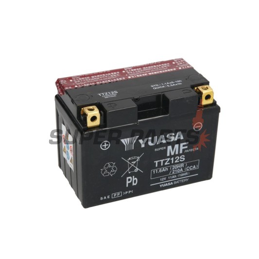 Акумулатор -YUASA- TTZ12S-BS, 11Ah 12V